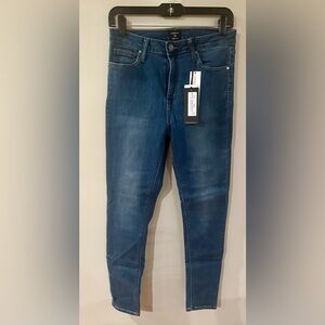 Just Black Men's Deep Blue Skinny Jeans